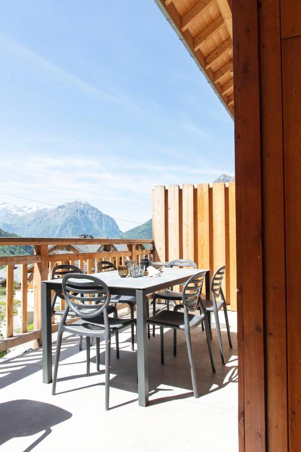 Terresens - Les Edelweiss Aparthotel Vaujany Kültér fotó